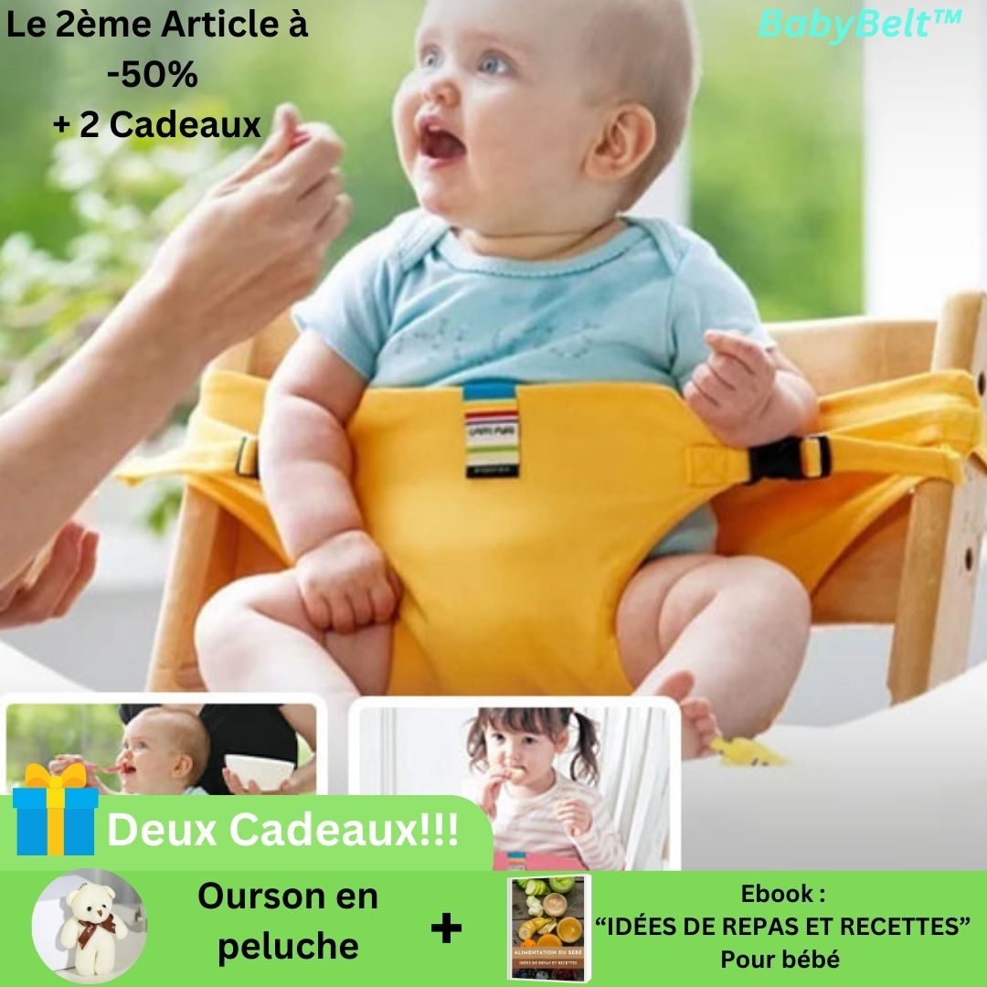 BabyBelt™ | Harnais Portable Chaise Bébé.