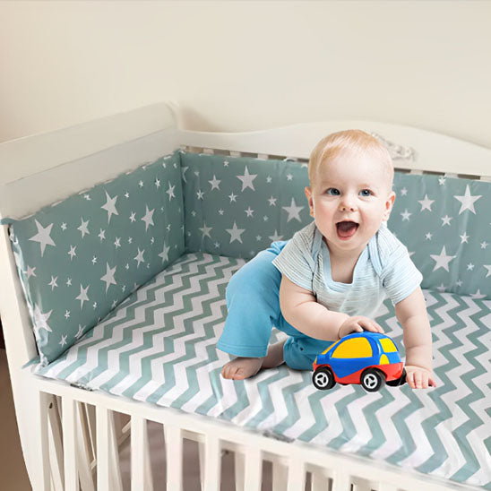 Tour de Lit Bébé : Étoiles