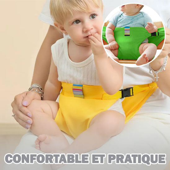 BabyBelt™ | Harnais Portable Chaise Bébé.