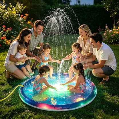 Tapis de jeu aquatique | LED rafraichissant