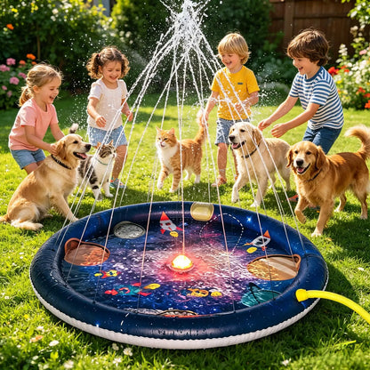 Tapis de jeu aquatique | LED rafraichissant