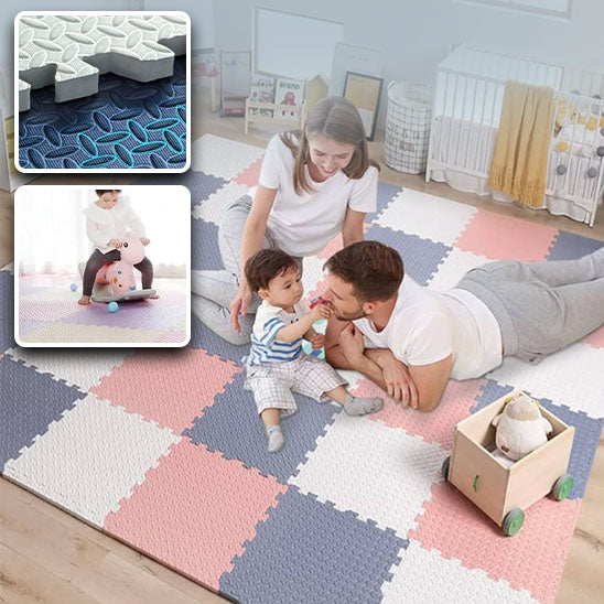 Tapis d'éveil,tapis de sol en mousse EVA pour activité bébé, jeu de Tapis d'éveil,tapis de sol en mousse EVA pour activité bébé, jeu de
