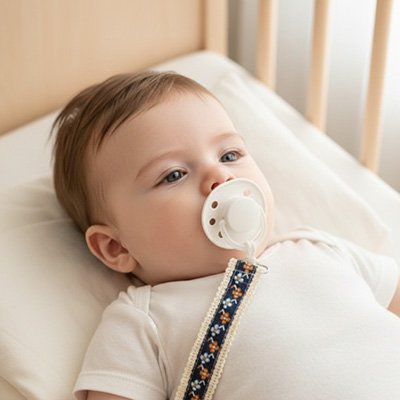 Attache-tetine-fille 