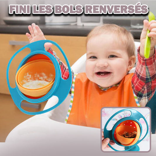 BabyBol™ : Assiette Anti-Reversement