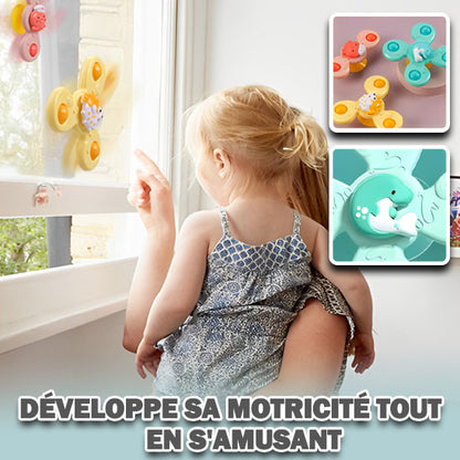 Spinner : Jouet de Bain Rotatif