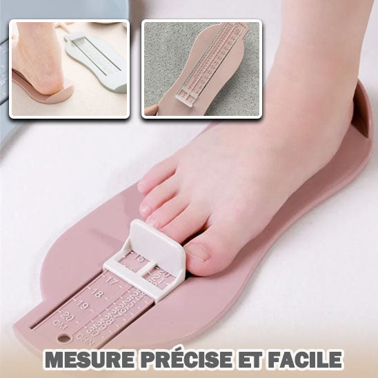 Pédomètre : Règle de Mesure de Pied